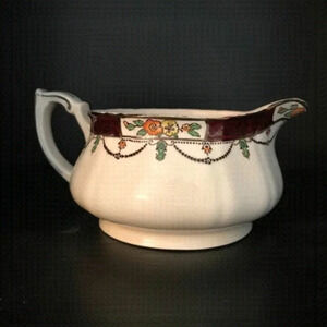 𝅺BEAUTIFUL vintage china Alfred Maekin Gravy Boat